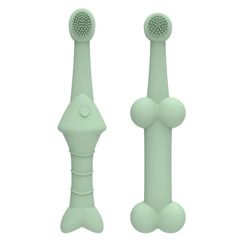 Pet Silicone Finger Toothbrush null
