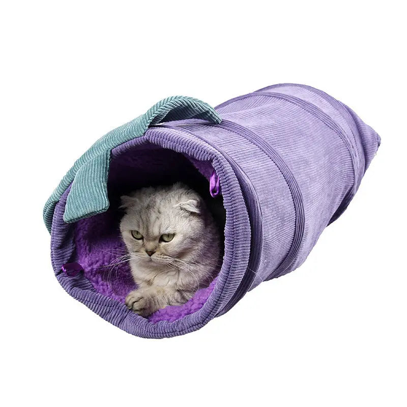 Creative Fruit Pet Cat Tunnel Toy null