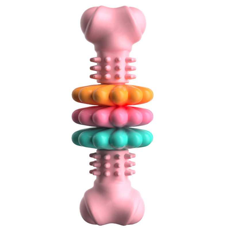 Bone Chewing Bite Resistant Teething Toy - Pets Systems