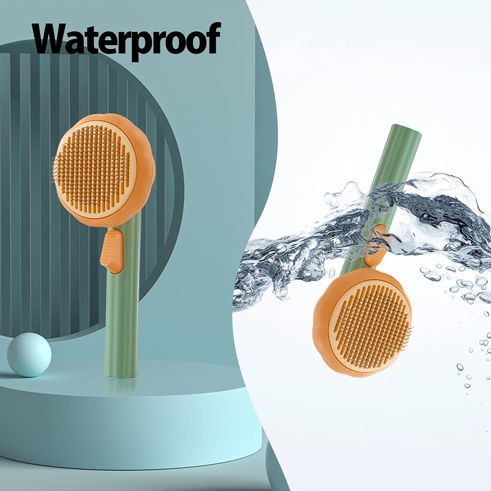 Pet Self Cleaning Pumpkin Brush