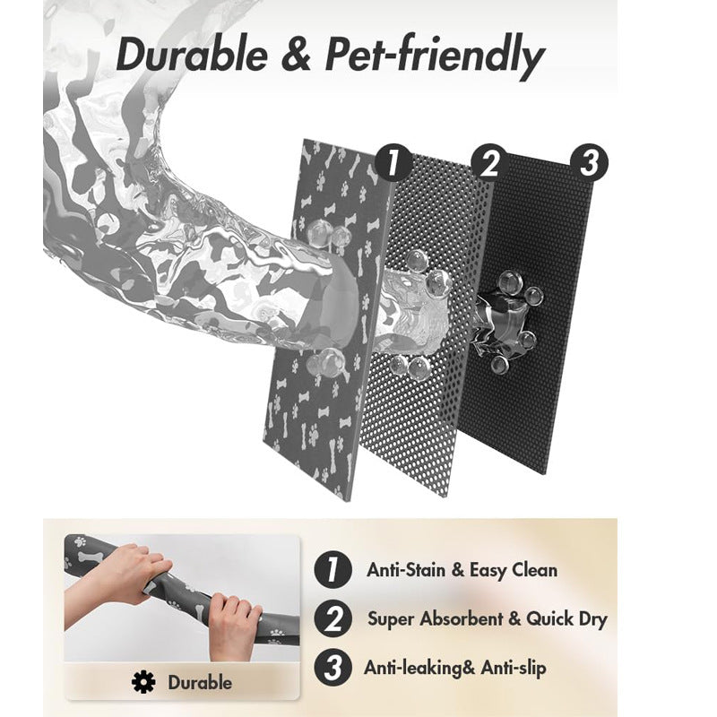 Quick Dry Pet Feeding Mat