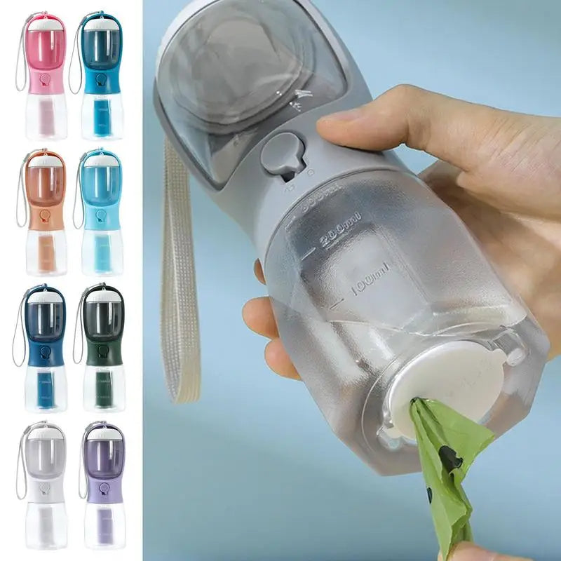 Portable Three-in-one Pet Cup