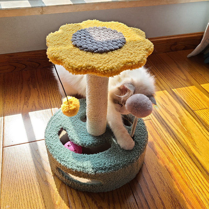 Multifunctional Scraping Cat Tree Toy