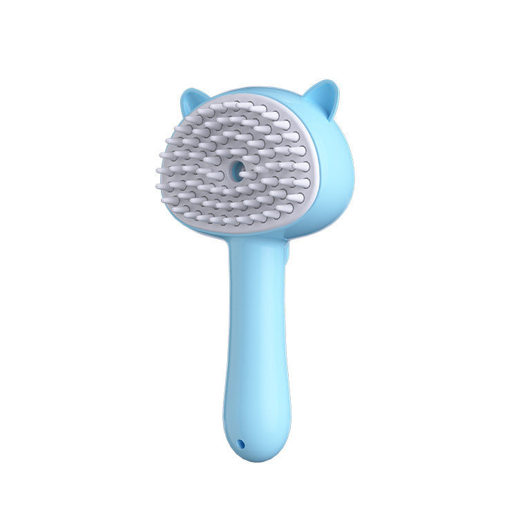Rechargeable Grooming Brush With Mist