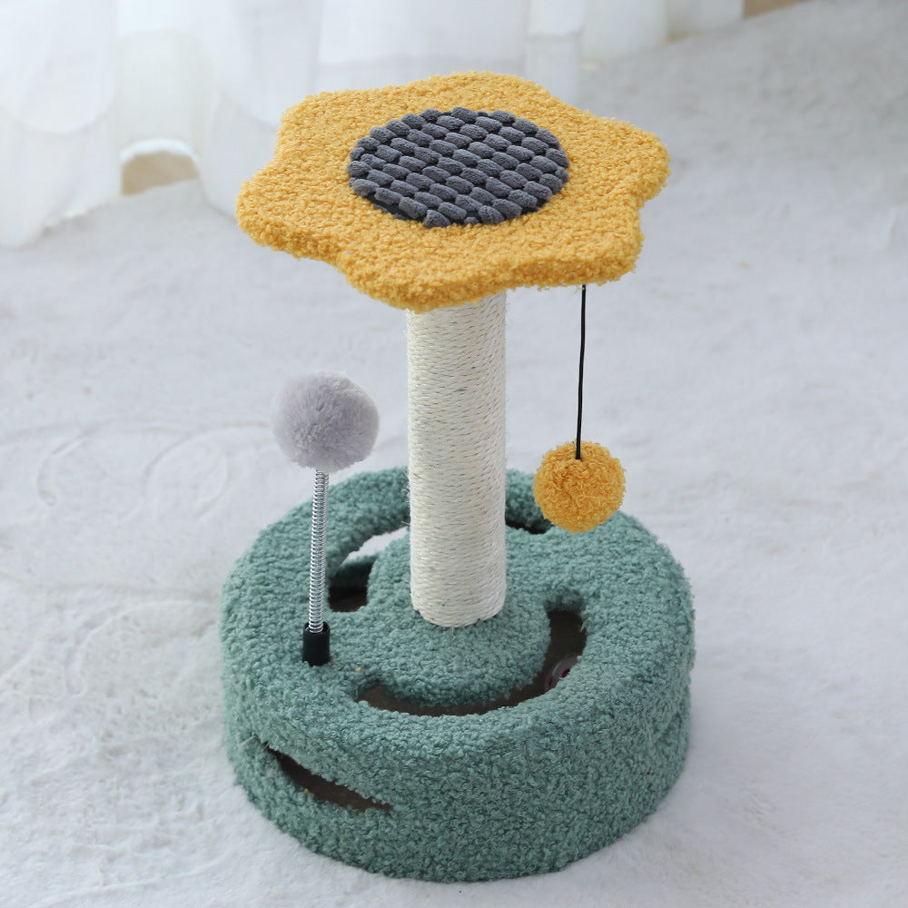 Multifunctional Scraping Cat Tree Toy