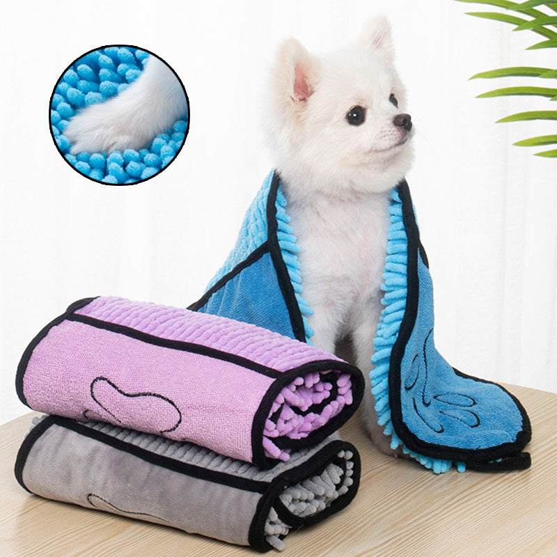 Super Absorbent Microfiber Bath Towel - Pets Systems 