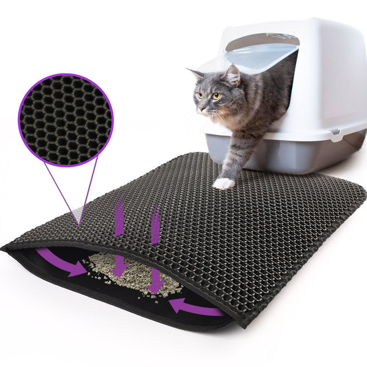 Honeycomb Double Layer Cat Litter Mat