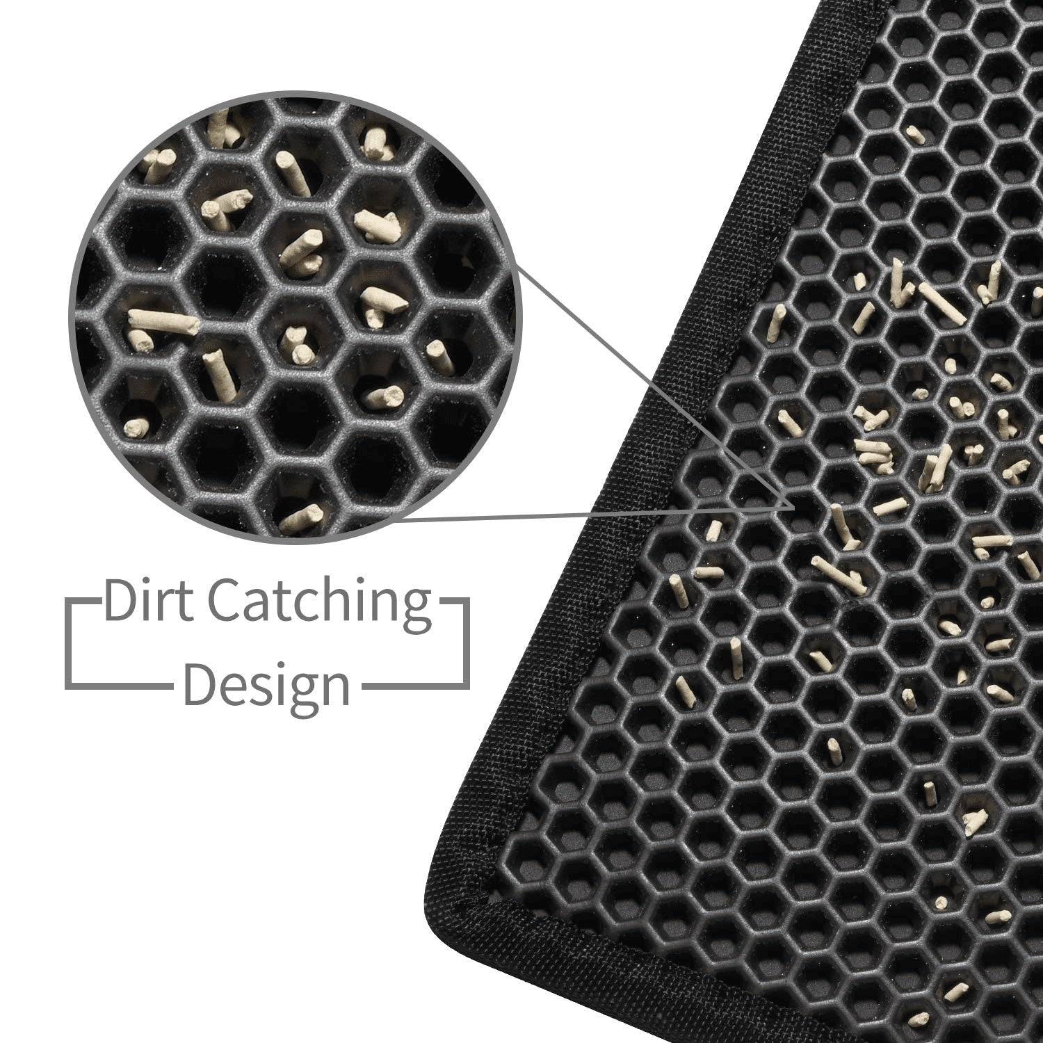 anti tracking litter mat