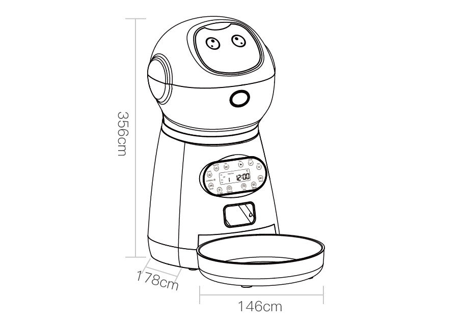 automatic pet feeder
