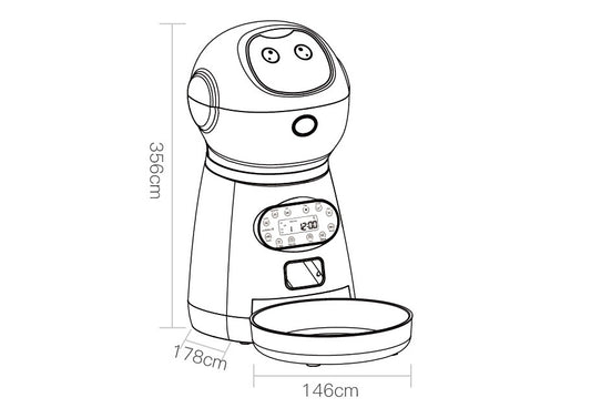 automatic pet feeder