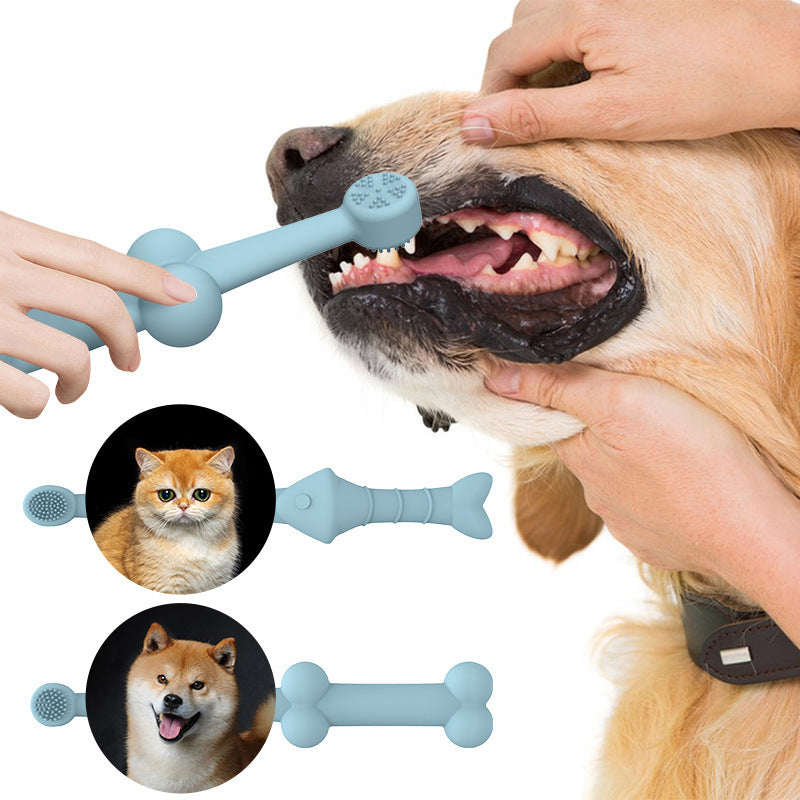 Pet Silicone Finger Toothbrush