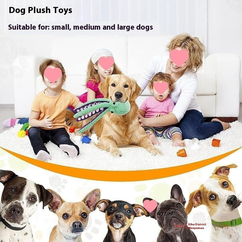 Plush Squeaking Pet Toy
