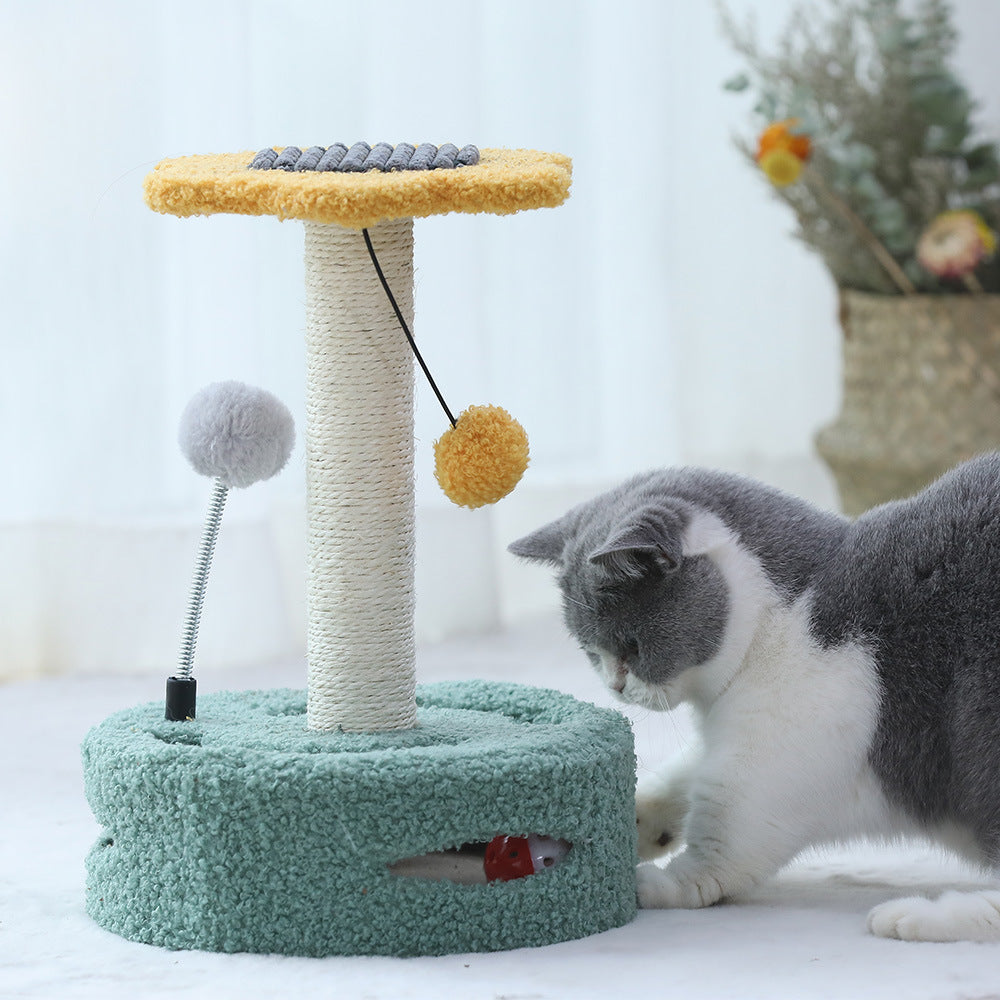 Multifunctional Scraping Cat Tree Toy