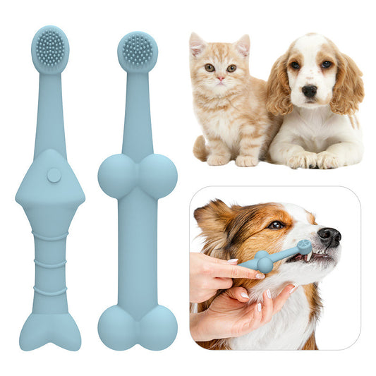 Pet Silicone Finger Toothbrush