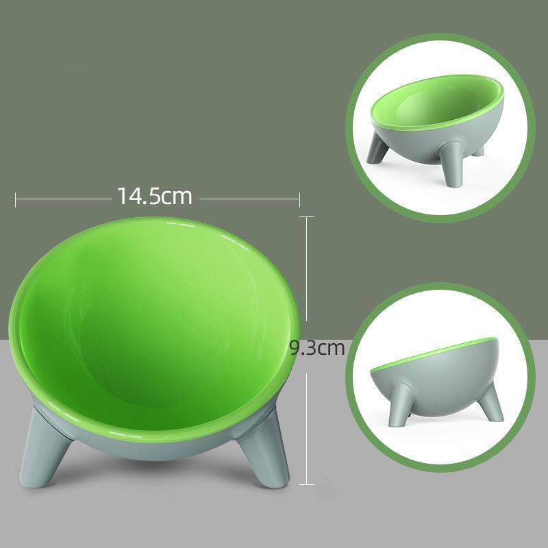 dog eating from durable pet food bowl