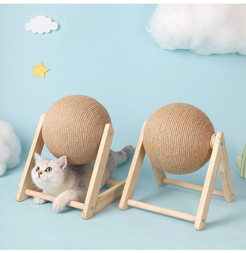 interactive cat ball toy