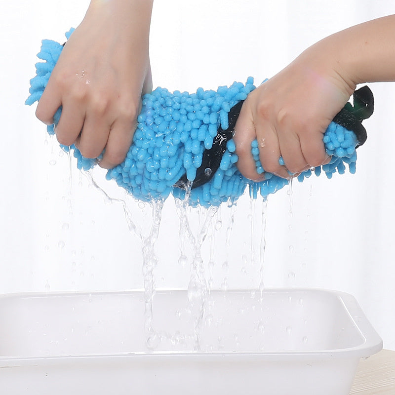 microfiber pet bath towel drying dog after bath