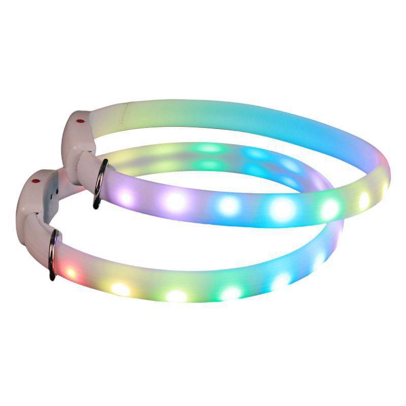 night safety dog collar