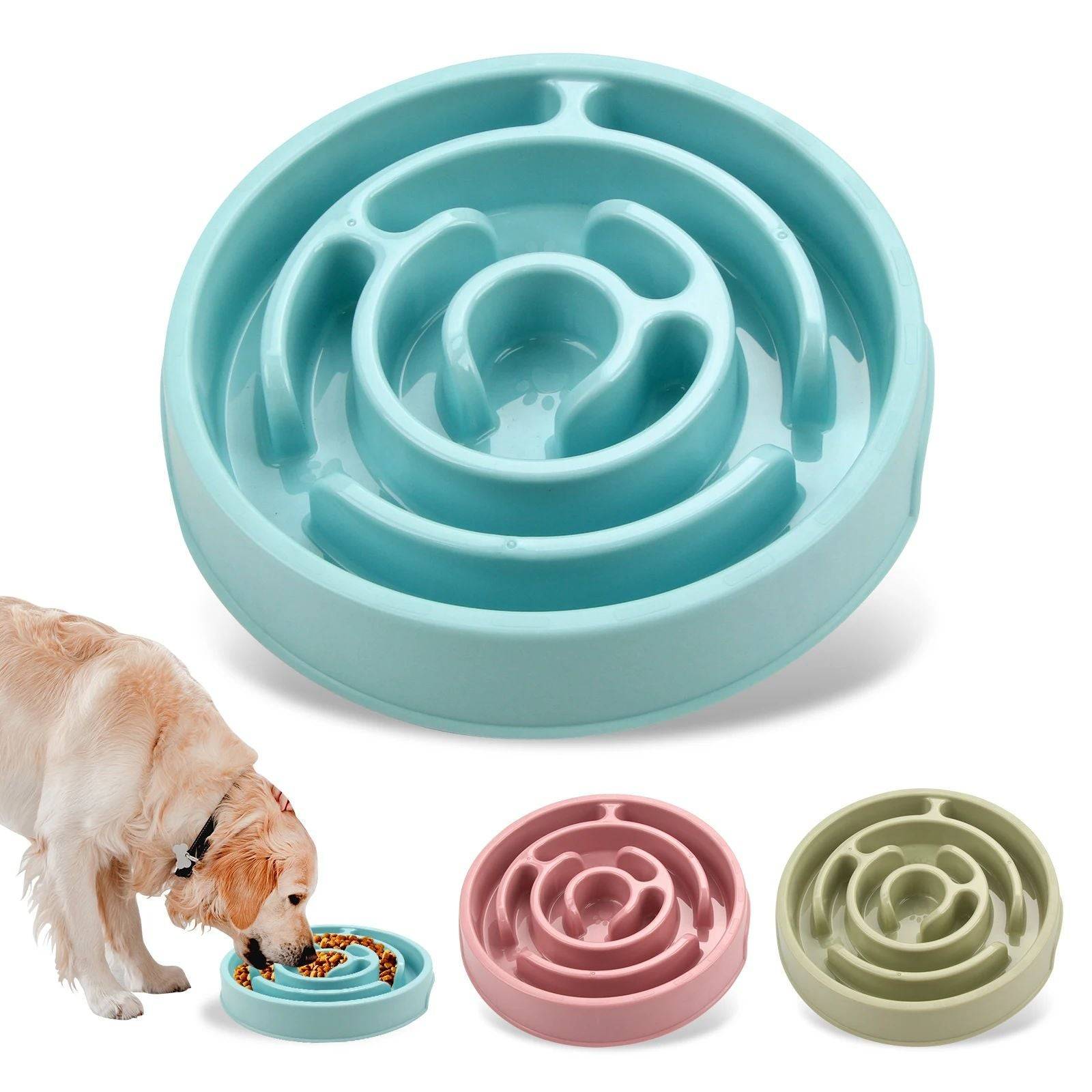 slow feeder dog bowl